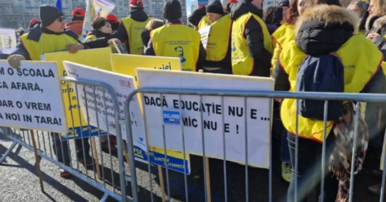 Greva generală din învățământul preuniversitar, amânată după referendumul sindical